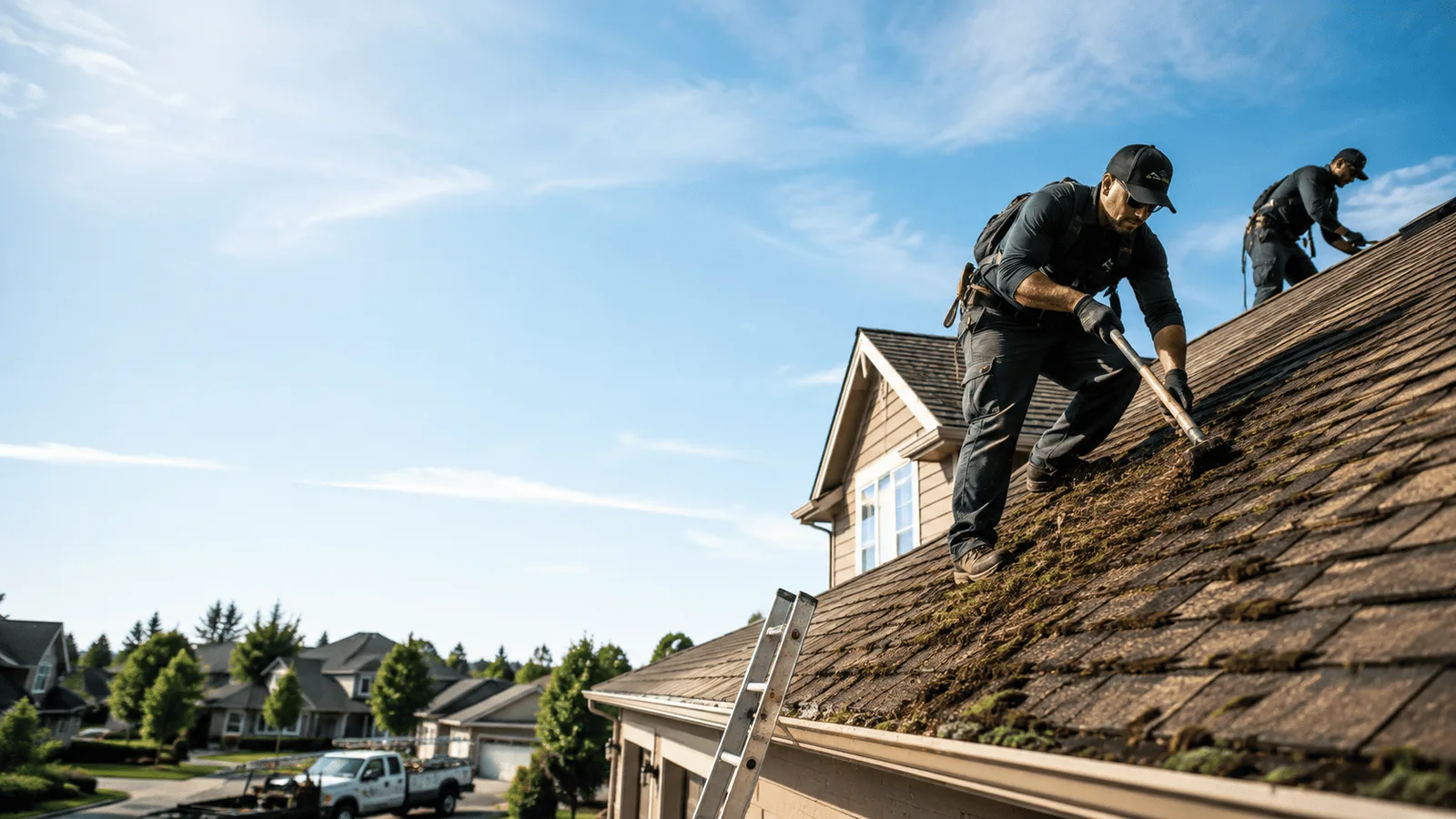 Roof Moss Removal in Berkeley, IL near me